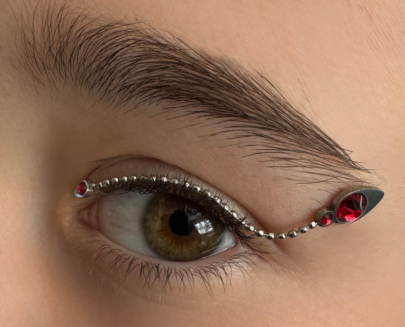 Classic Ocean - Discover the choices - Ocean Red Silver Shimmer on model