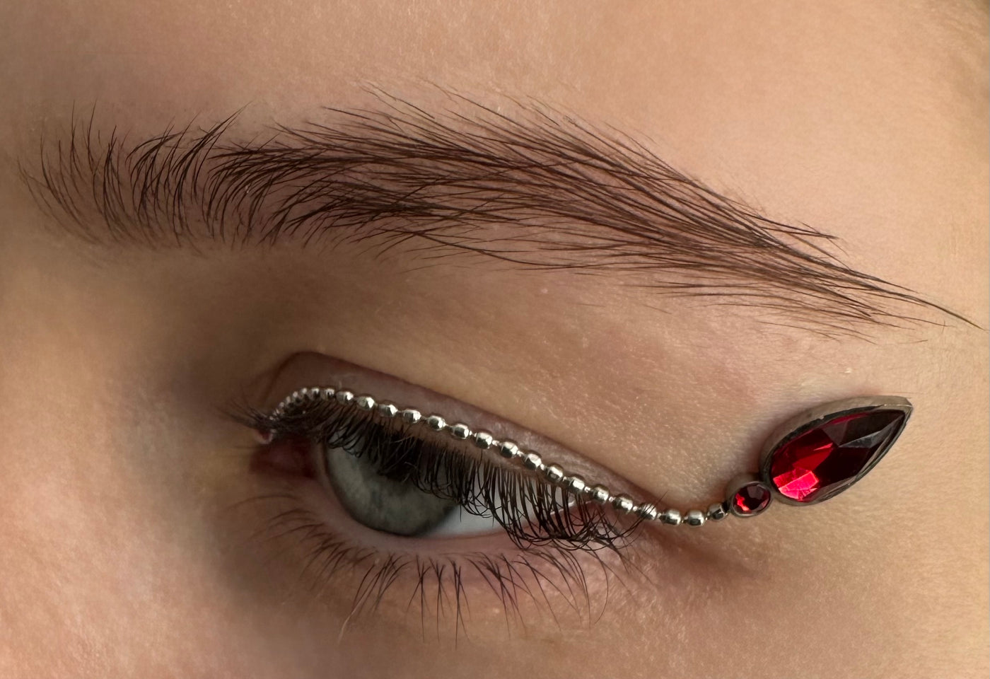 Classic Skye - Discover the choices - Skye Red Silver Shimmer on model