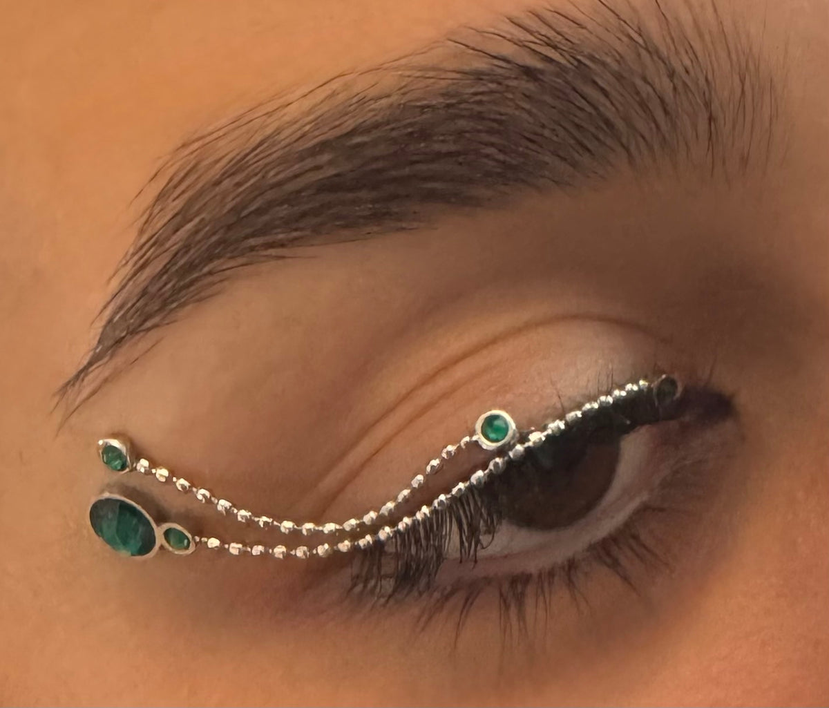 Misty green silver with Luna green silver